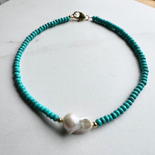 Load image into Gallery viewer, Pearl Center necklace