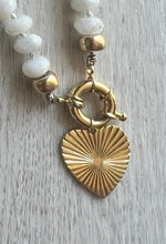 Load image into Gallery viewer, Faceted Moonstone Necklace