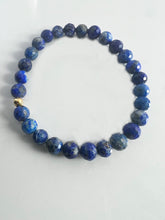 Load image into Gallery viewer, Made from natural materials and gemstones, these stacking bracelets are a perfect addition to your current arm party Wear alone or add to your favorite stack Our bracelets are 7", which fits small to medium adult wrists. I use a strong, stretch cord for a nice, comfortable fit.