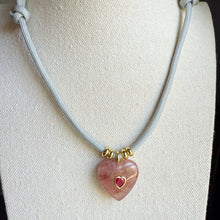 Load image into Gallery viewer, Heart of Stone necklace
