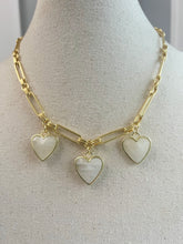 Load image into Gallery viewer, Three of Hearts necklace
