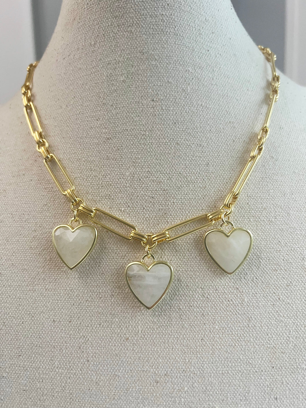 Three of Hearts necklace