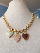 Load image into Gallery viewer, Three of Hearts necklace
