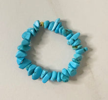 Load image into Gallery viewer, Turquoise Chip bracelet
