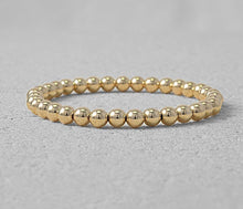 Load image into Gallery viewer, Gold beaded bracelet
