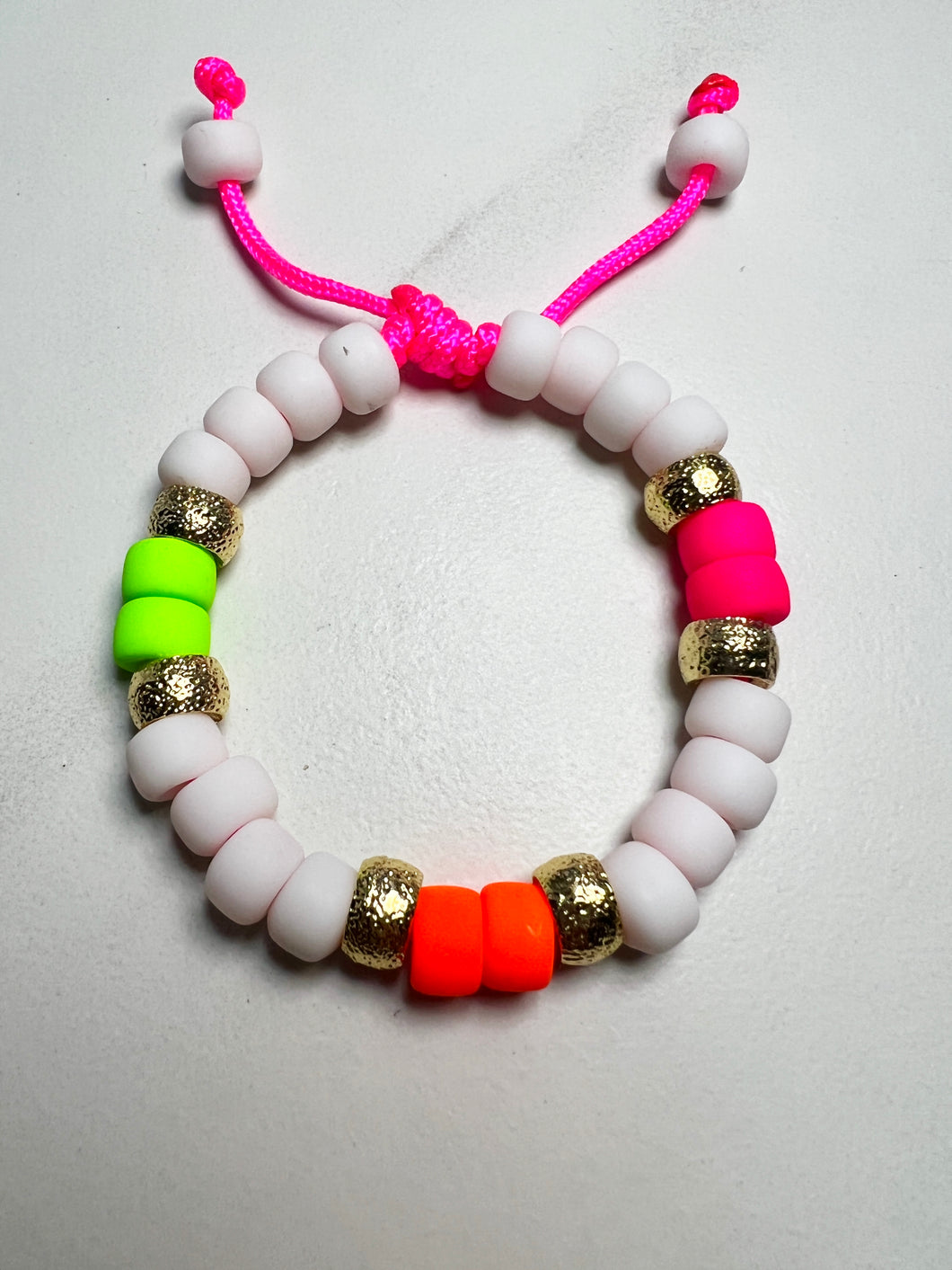 Color block bracelets